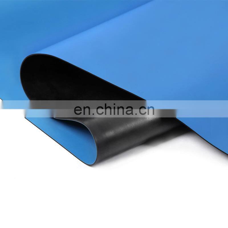 workbench with working esd antistatic rubber mats