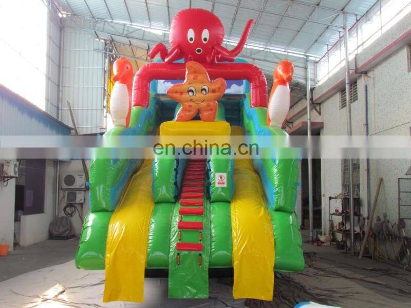 Inflatable slide