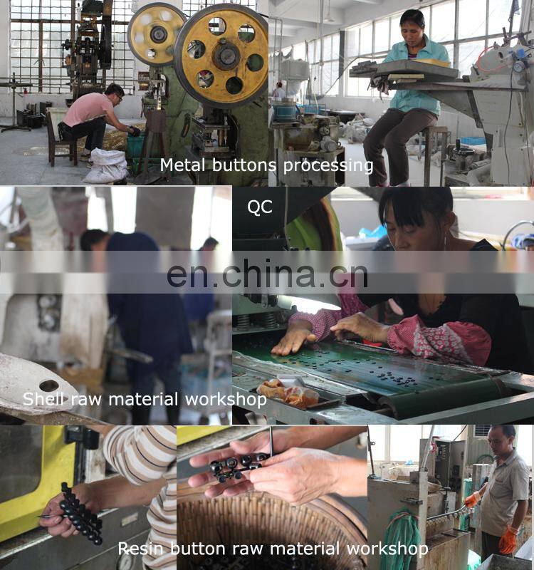 natural Butterfly pattern gold sewing buttons for coat