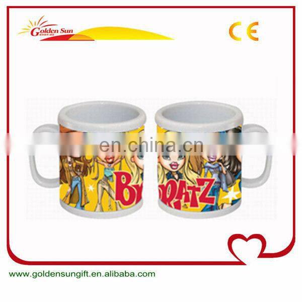 3D PVC Rubber Plastic Travel Mug