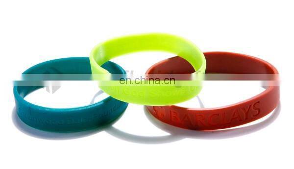 No minimum order personalized cheapest blank silicone bracelets