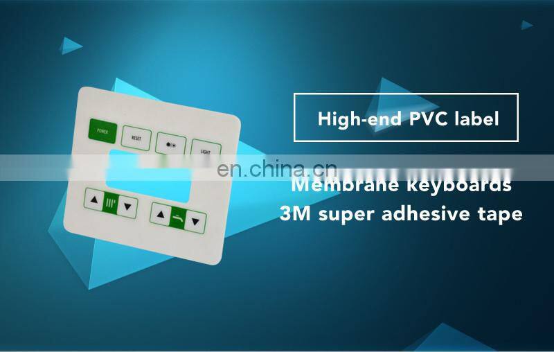 Hot New Products Polycarbonate PC Graphic Overlays With Cutouts