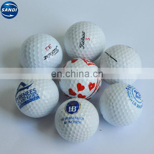 hot sale customized PMS color glow golf ball