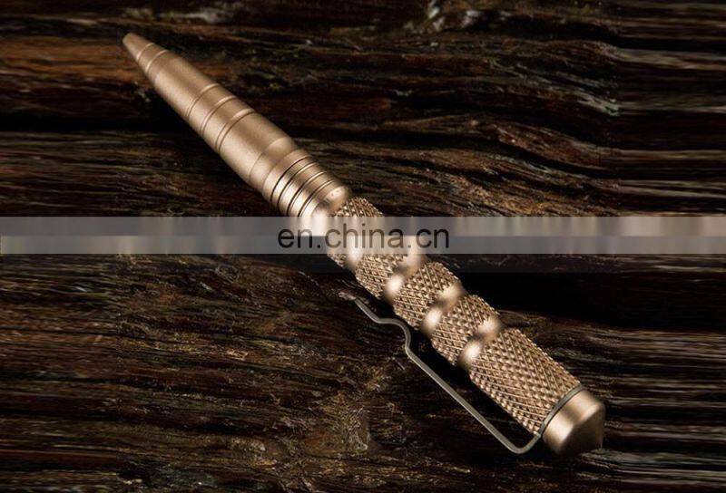 48g Ultra-light 162mm EDC Self Defence Tactical Survival Pen Titanium Tactical Pen