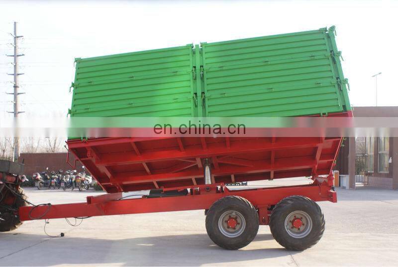 10-15 ton Chinese side tipping trailer