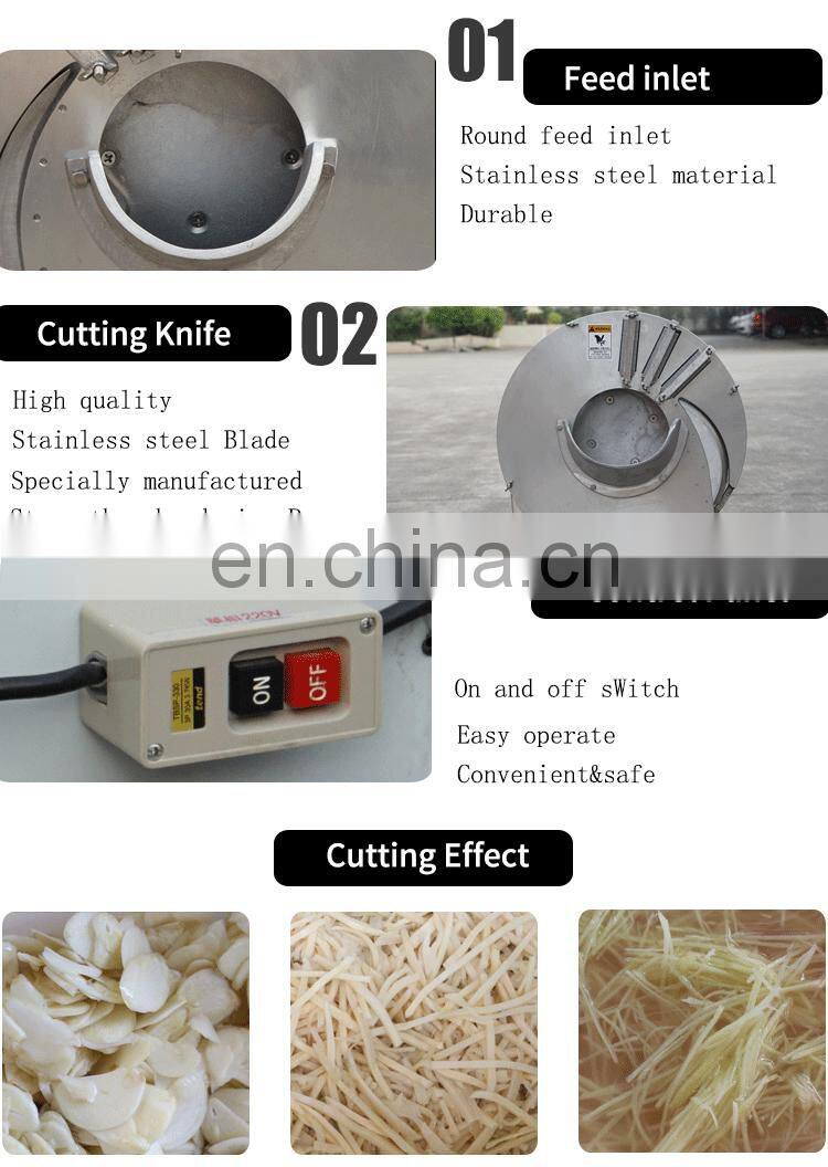 Top quality lotus root slicer / bamboo shoots slicing machine cucumber shred machine