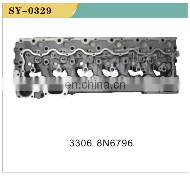 High quality excavator diesel engine part 6D102 cylinder block cylinder head