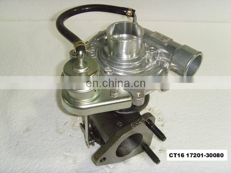 Cars spare parts CT16 Turbocharger 17201-30120 17201-30080 used for Toyota Land Cruiser Hiace Hilux vigo d4d 2.5l 2kd-ftv engine