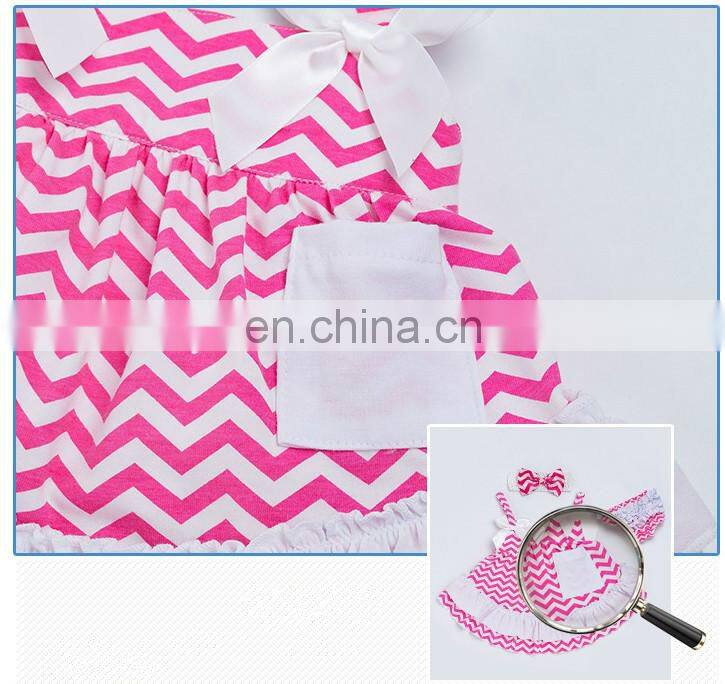 2018 Wholesale Lace Dress And Pants Cotton Baby Girls Clothes Dress Romper Boutique Outfits