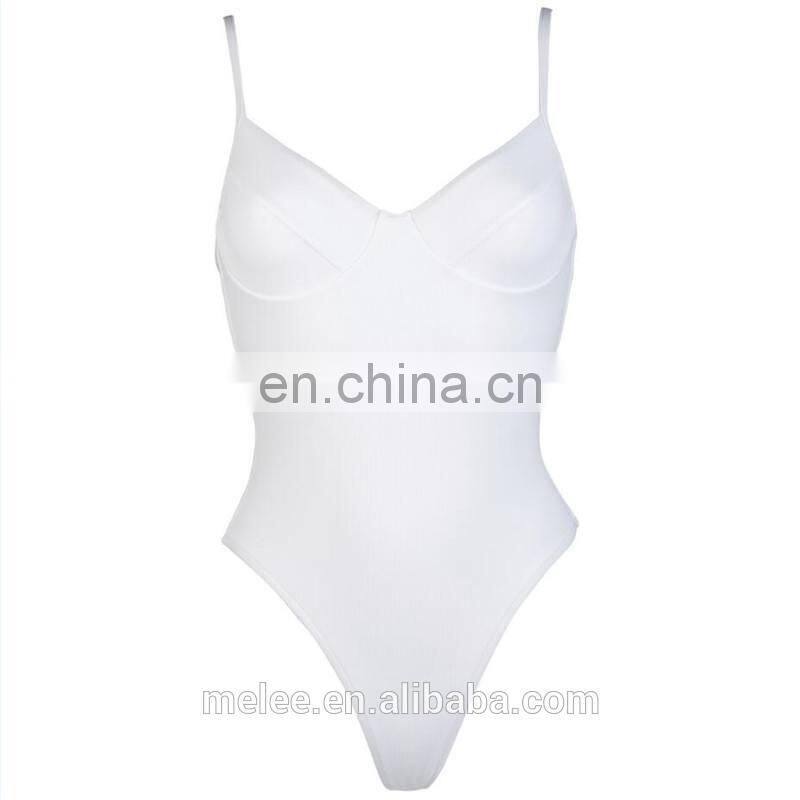 High Cut swimsuit female Push Up Bikinis Mujer Knot Bathing Suit Women Bathers Bandeau Bikini Set Sexy Solid Swimwear New