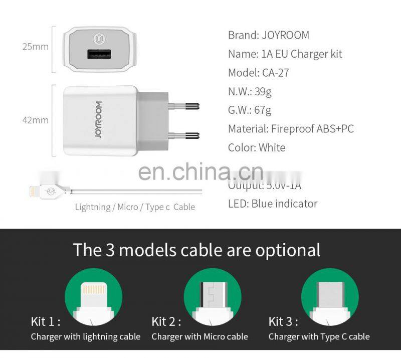 JOYROOM portable mobile phone use fast battery charger