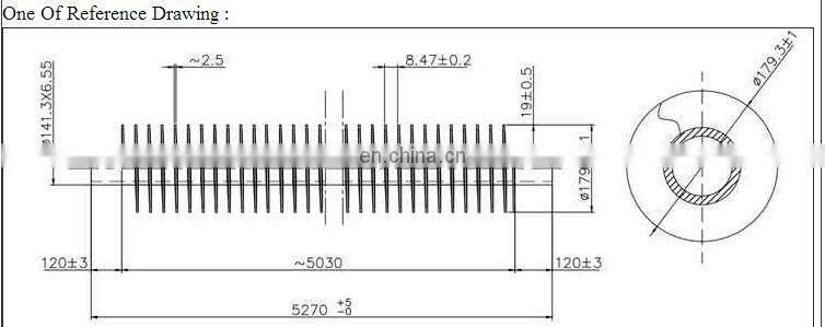 SA213 T11 Extruded Aluminum G Type Finned Tube for Heat Exchanger