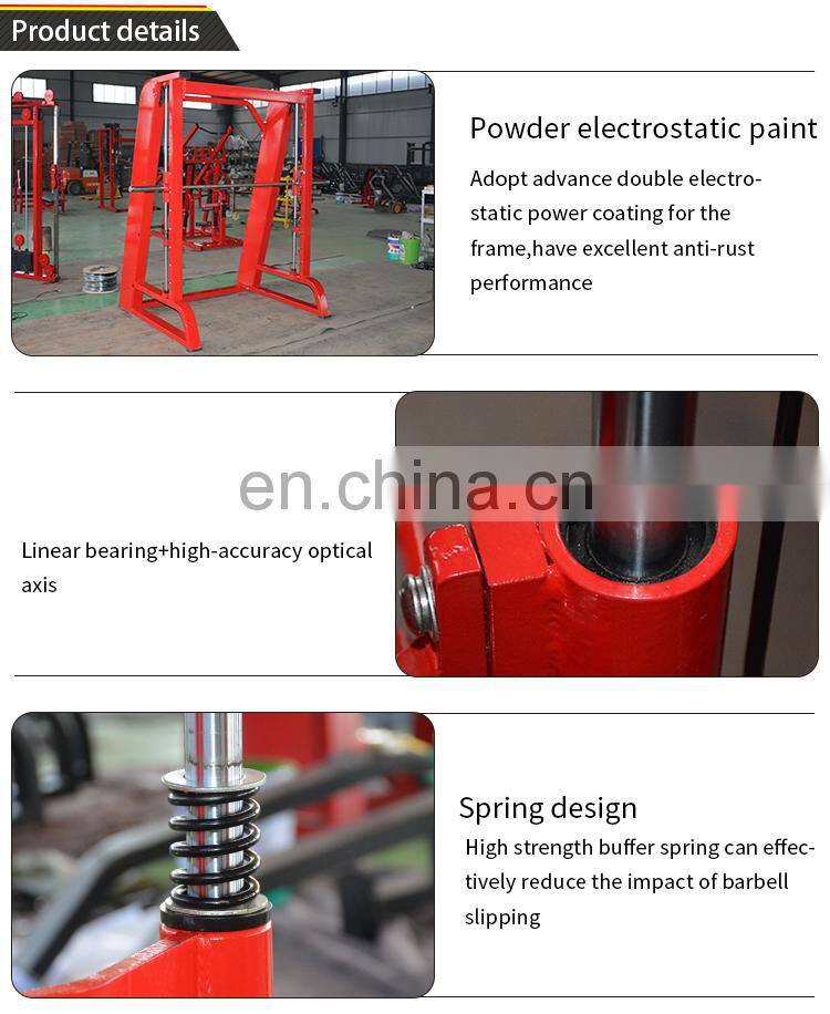 Factory direct sale High quality commercial fitness YW-1615 Gym Equipment Smith Machine