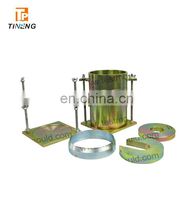 ASTM CBR mould with accessories for soil