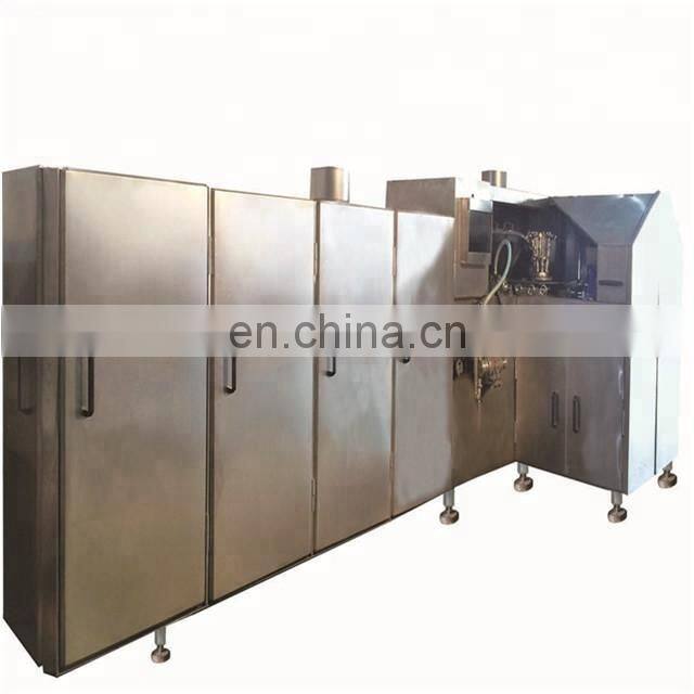 Industrial Full Automatic Cone Baking Production Line Rolled Biscuit Sugar Waffle Cone Maker Icecream Cone Machinery for Sale