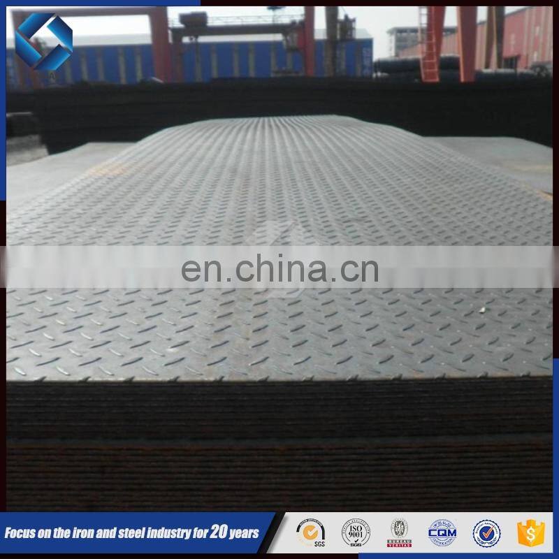 High quality China 2mm mild steel diamond plate for building application