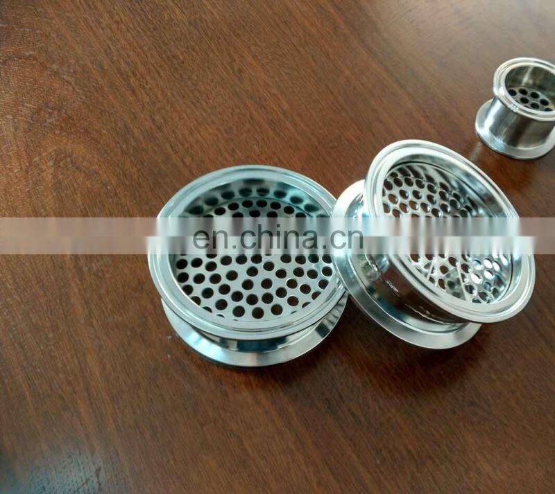 3A Stainless Steel Tri-Clamp Filter Plate using for filtration in BHO extraction process