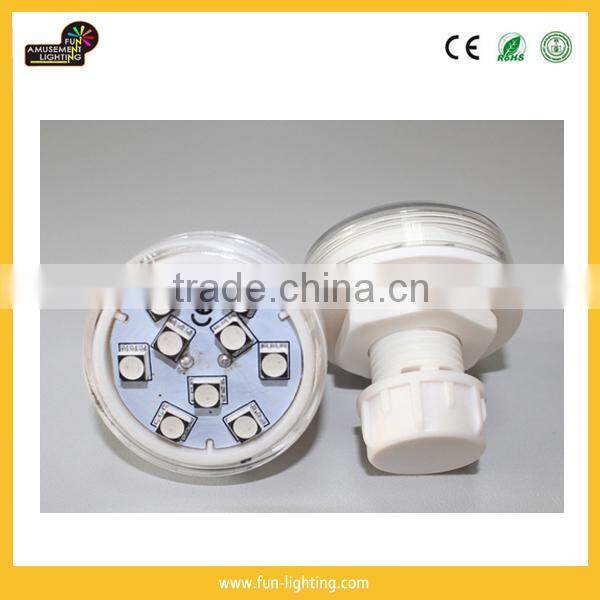 SMD5050 RGB auto running 40mm diameter e14 AC24V zhongshan fun amusement lighting factory
