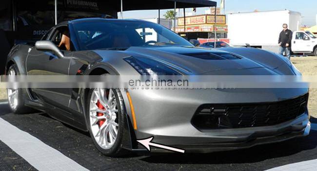 C7 ZL1 front bumper fit for C7 all year to wide front bumper with front lip PP material