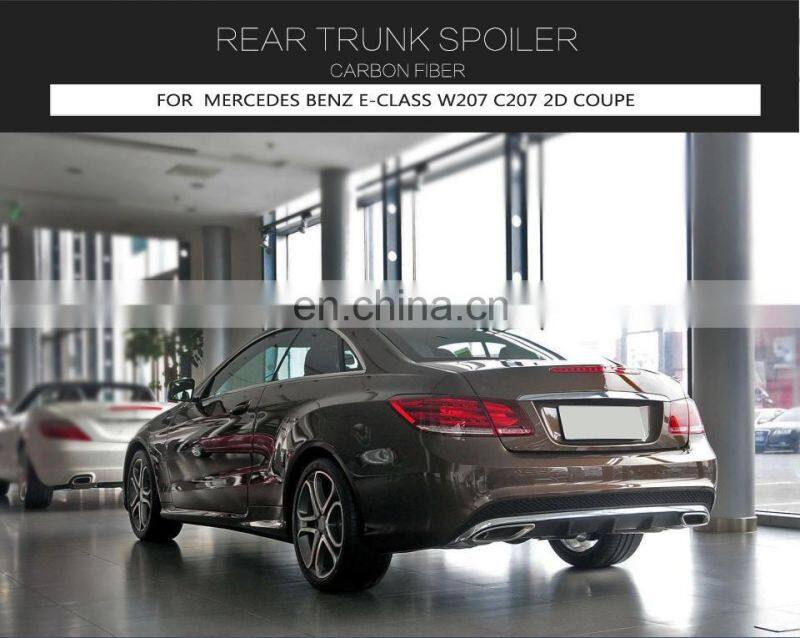 Carbon Fiber Rear Spoiler for Mercedes Benz W207 E250 E350 E500 E550 2-Door 09-14