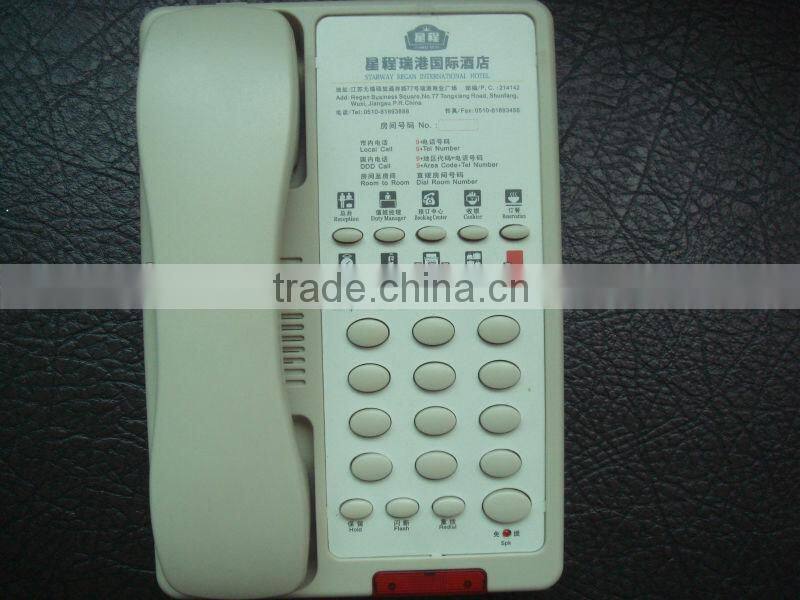 Hotel room telephone OEM basic telephone hotel phone