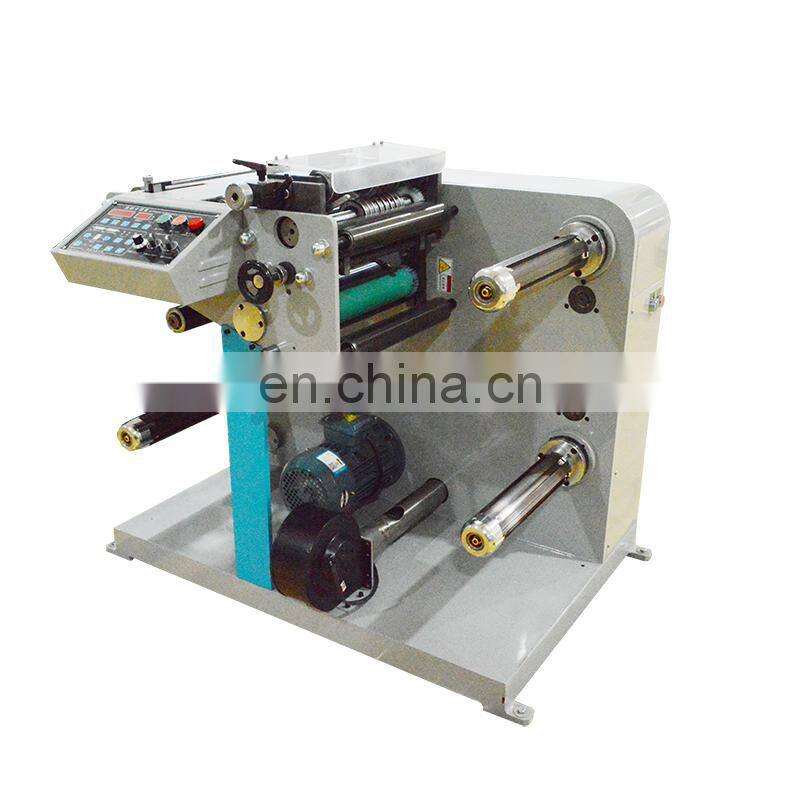 Narrow roll thermal transfer ribbons slitting machine