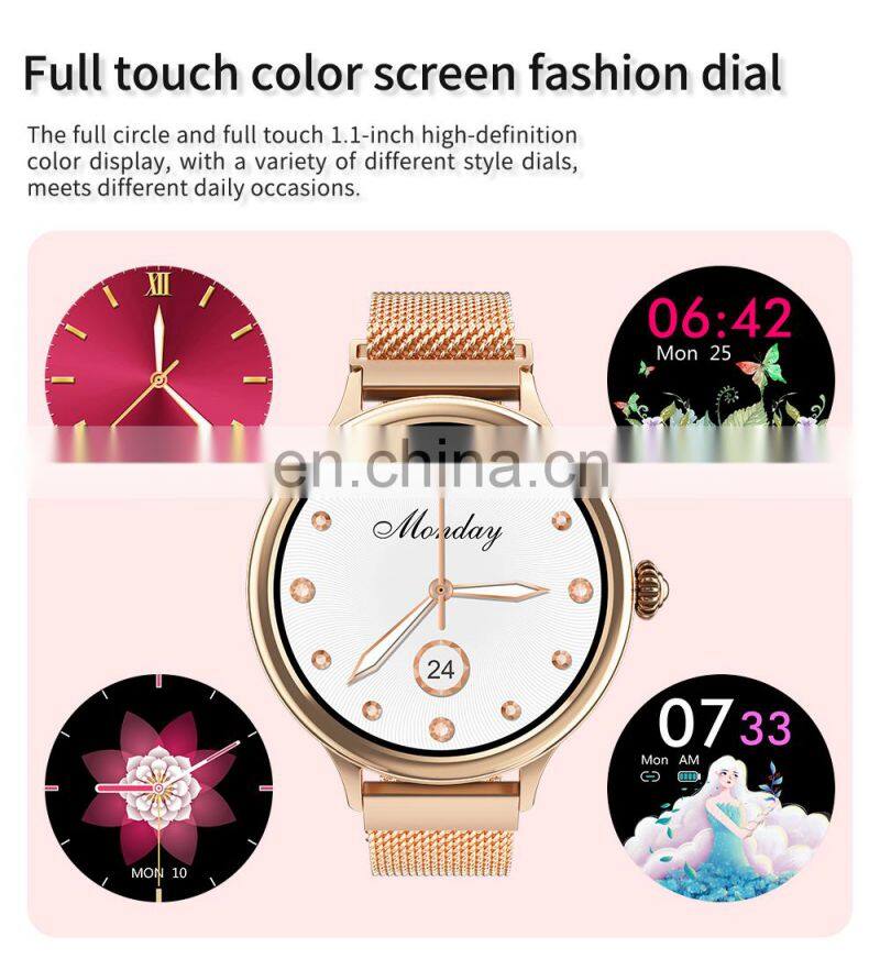 M4 Women Calories Heart Rate Full Touch Screen Call Reminders Sleep Monitor Alarm Guangzhou Smart Watch
