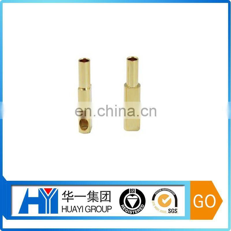High quality gold plated power battery banana plug insert plug pin sleeve metal fabrication service