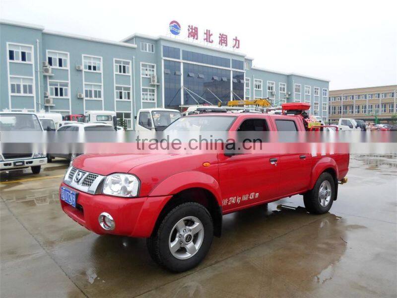 NISSAN 4x2 fire pickup with good price for sale 008615826750255 (Whatsapp)