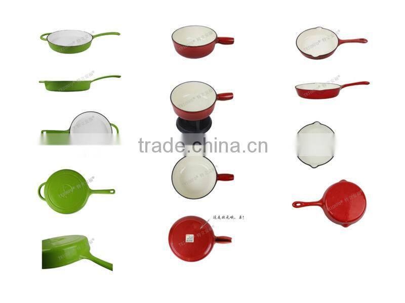 Lightening Green Hot sale discount Cast Iron Enameled plate