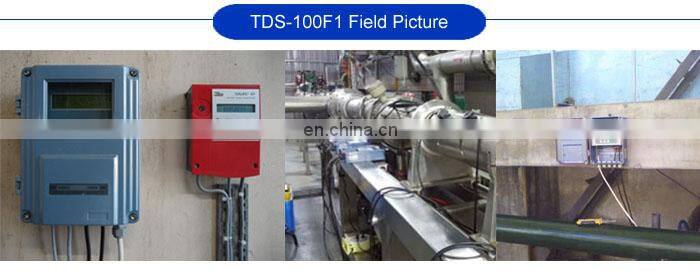 Taijia TDS-100F1 Non-invasive wall mounting Ultrasonic flowmeters ultrasonic flow meter sensor flowmeter