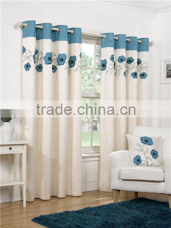 High-grade embroidery curtain