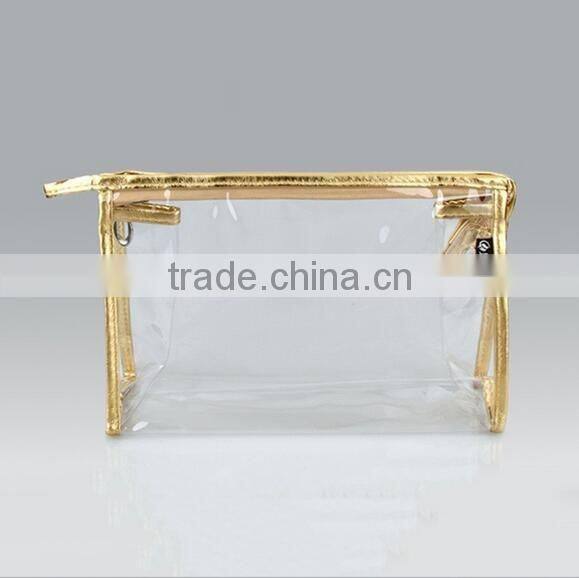Clear Transparent Plastic PVC Travel Toiletry Bag