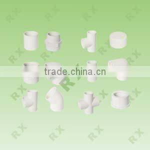 HIGH QUALITY PVC-U PLASTIC PIPE FITTING THREAD NIPPLE