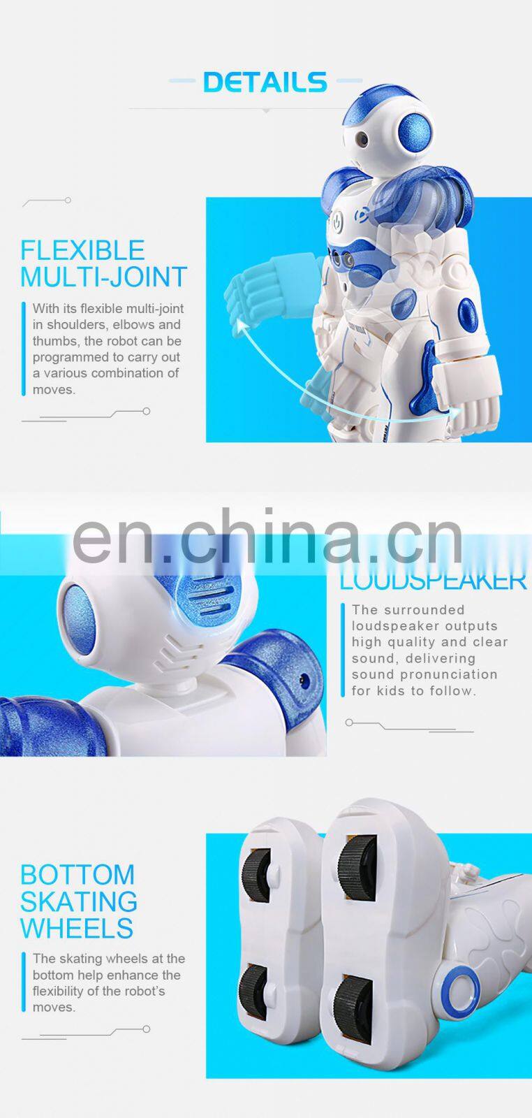 2022 JJRC R2 Intelligent Remote Control Robot with sound for Children Educational