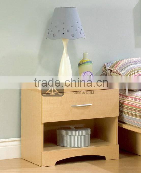 NI-038 Home Furniture Maple Wood Nightstand