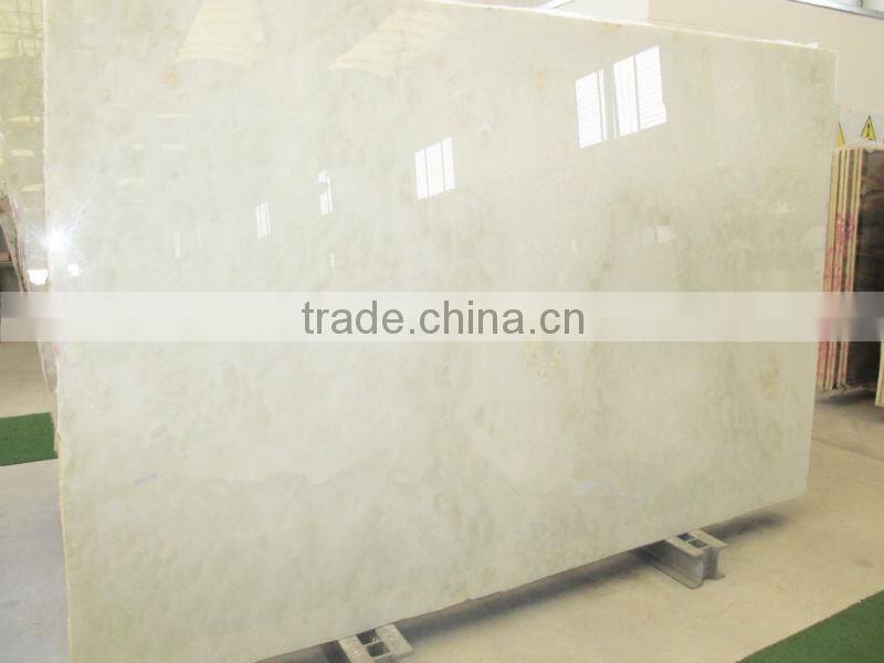 High Quality White Onyx Slab