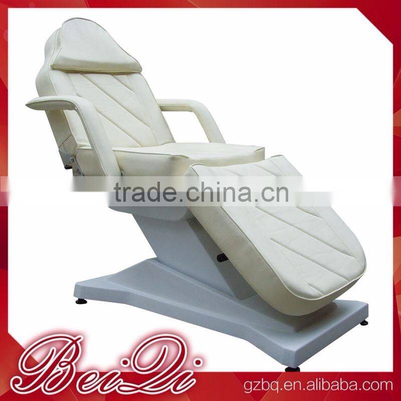 Beiqi Wholesale White Simple and Elegant Adjustable Massage Table & Bed Used Spa Salon Equipment for Sale
