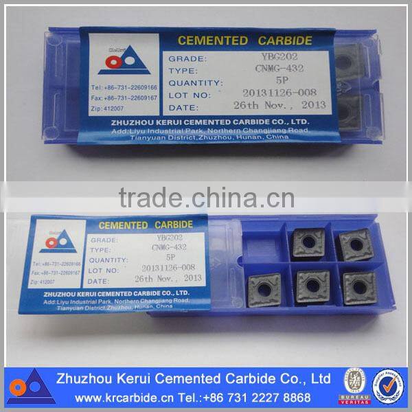 tungsten carbide turning inserts with Coating TICN/AL 203