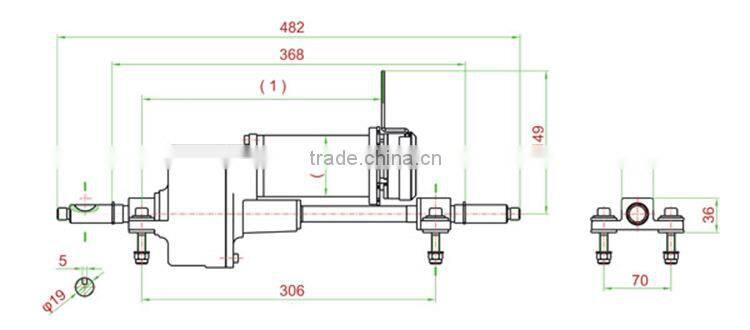 Mobility Scooter Propulsion Bridge