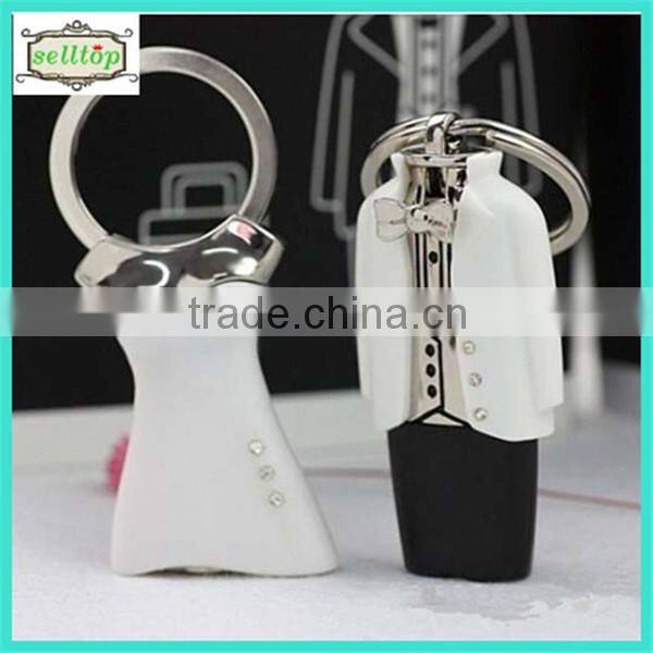 2014 cute metal keyring for boy baby shower