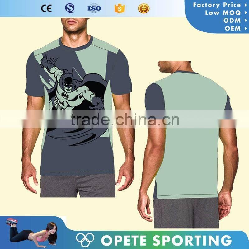(OEM ODM FACTORY/Trade Assurance) sublimation surfing rashguard, mens compression wear,sports tracksuit men