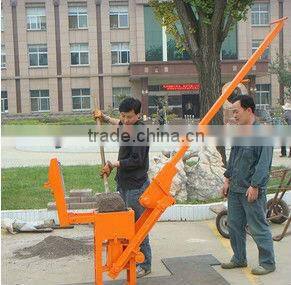 Handmade clay tile making machine