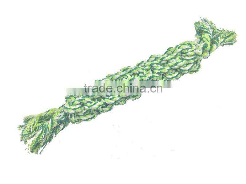 Pet rubber toy,pet toy by colored cotton balls,Colorful cotton rope ball toys pet toys for dog chewing