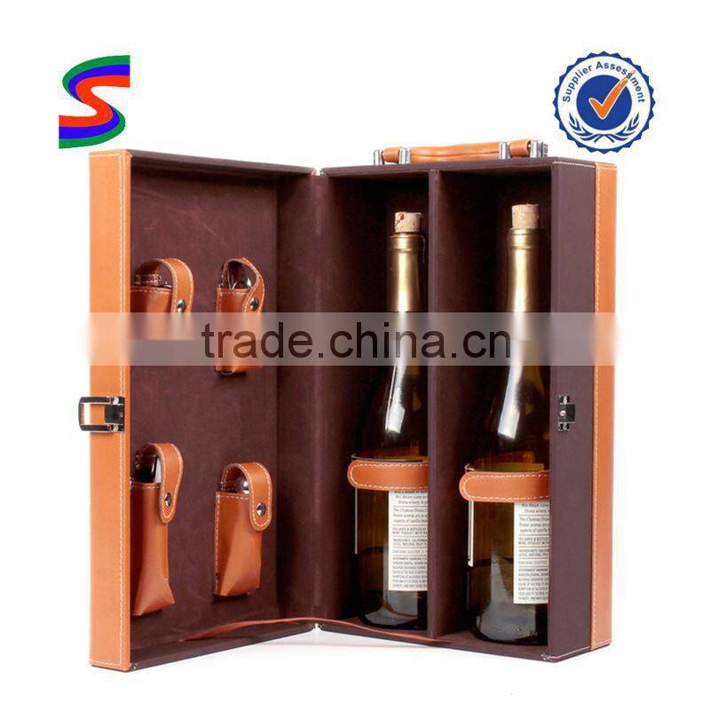 Wine Paper Bag With Handle Liquor Bottle Wine Bag