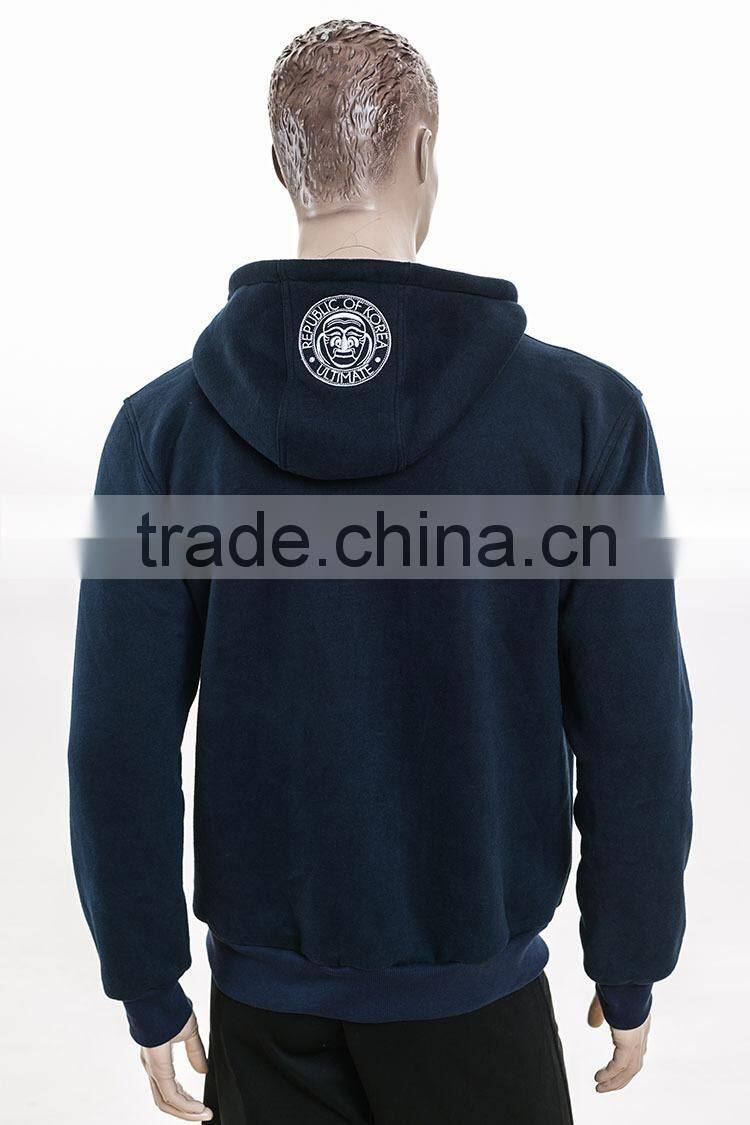 high quality wholesales 100 elasticity fleece screen printing embroidery plain black hoodie