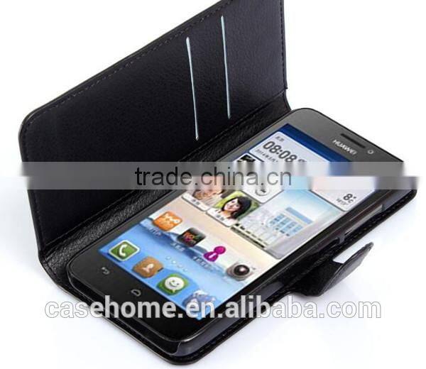2016 Good Quality PU Leather Flip Wallet Case Cover for Huawei G630