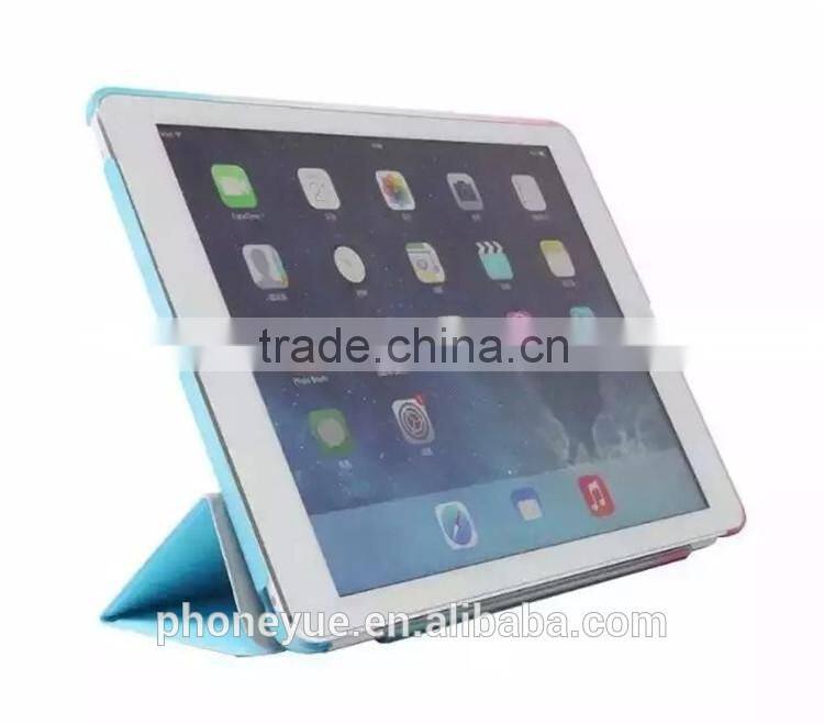 Rainbow Color Gradual Changing Wake Sleep Smart Tablet Case for iPad Mini