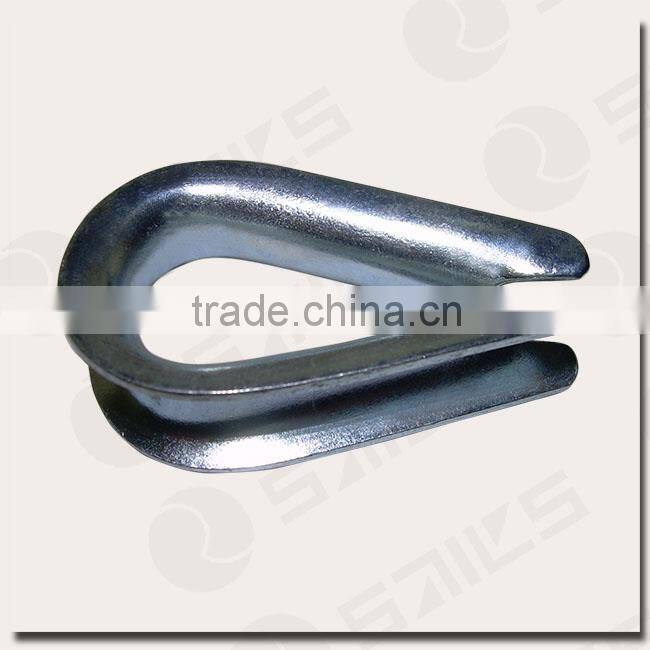 Hot Dipped Galvanized DIN 6899A Wire Rope Thimble