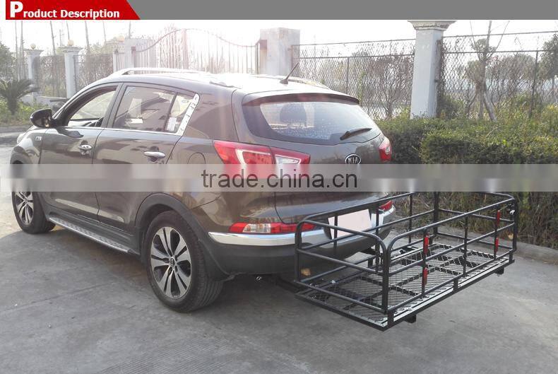 Hitch cargo carrier